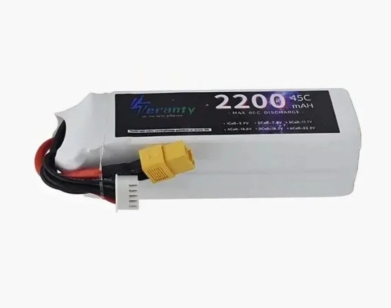 Аккумулятор LiPo Teranty 2200mah 45C 14.8V 4S XT60 TER-2200-45-4S