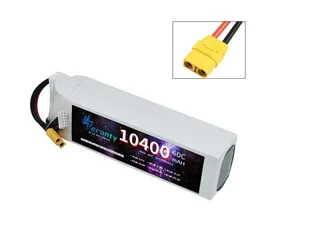 Аккумулятор LiPo Teranty 10400мАч 4S 60C 14.8V XT90 TER-10400-60-4S