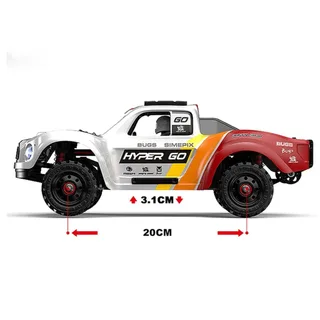 Радиоуправляемый шорт-корс MJX Hyper Go Brushless 4WD 1:14 — фото 2