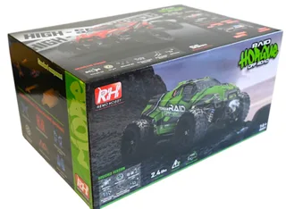 Радиоуправляемый монстр Remo Hobby Brushless (зеленый) 4WD 2.4G 1/14 RTR RH1435 — фото 10
