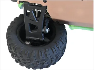 Радиоуправляемый монстр Remo Hobby Brushless (зеленый) 4WD 2.4G 1/14 RTR RH1435 — фото 21