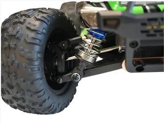 Радиоуправляемый монстр Remo Hobby Brushless (зеленый) 4WD 2.4G 1/14 RTR RH1435 — фото 23