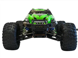 Радиоуправляемый монстр Remo Hobby Brushless (зеленый) 4WD 2.4G 1/14 RTR RH1435 — фото 31