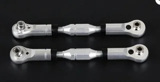 Rofun Тяга подвески, серебристый, металл ЧПУ, 2шт (LT, Losi, Dtt)