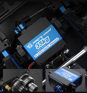 Радиоуправляемый внедорожник MJX H8H DC V5 2026 All-Rock Brushless 1:8, версия с аккумулятором и ЗУ — фото 10