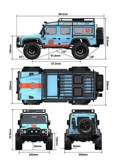 Радиоуправляемый внедорожник MJX H8H DC V5 2026 All-Rock Brushless 1:8, версия с аккумулятором и ЗУ — фото 13