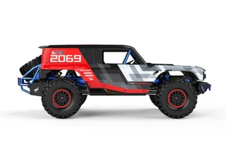 Радиоуправляемый краулер трофи MJX Hyper Go H8P(DC) Ford Bronco R Brushless 4WD 1/8 MJX-H8P(DC) — фото 5
