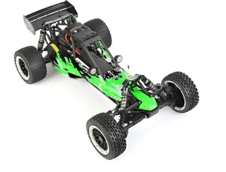 Радиоуправляемая модель багги ROFUN E-BAHA 5B V2 GREEN 2WD — фото 5