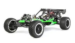 Радиоуправляемая модель багги ROFUN E-BAHA 5B V2 GREEN 2WD — фото 6