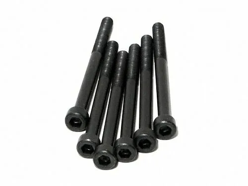 Винты CAP M3X42мм (BLACK/ 6шт) HEX
