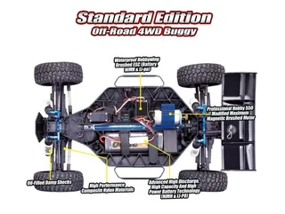 Remo Hobby Scorpion 4WD RTR масштаб 1:8 2.4G — фото 10