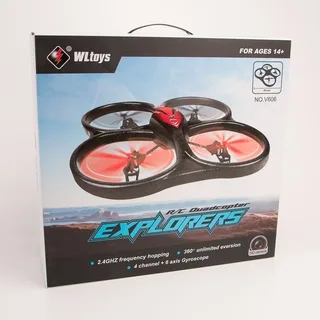 Радиоуправляемый мини квадрокоптер WLtoys Mini UFO с камерой — фото 2