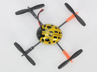 Радиоуправляемый квадрокоптер Fu Qi Model X480 Yellow Ladybug 2.4G — фото 5