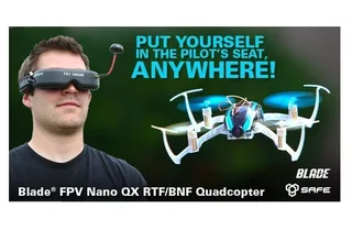Радиоуправляемый квадрокоптер Blade Nano QX FPV 2.4G — фото 4