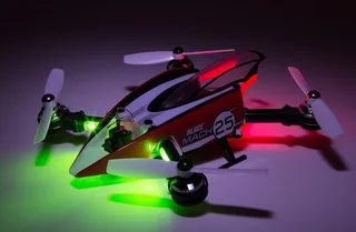 Радиоуправляемый гоночный квадрокоптер Blade Mach 25 FPV Racer BNF Basic 5.8G — фото 4