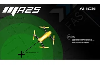 Радиоуправляемый гоночный квадрокоптер Align MR25 Racing Quad Combo RTF 5.8G — фото 3