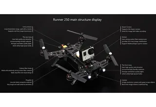 Радиоуправляемый квадрокоптер Walkera Runner 250 Racing FPV Quadcopter 2.4G — фото 5