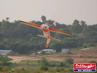 Радиоуправляемый самолет HobbySky Extra 300 (orange) 2.4Ггц — фото 2