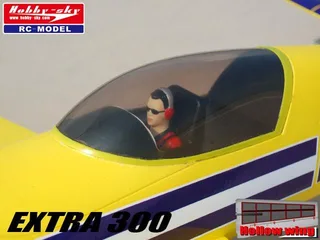 Радиоуправляемый самолет HobbySky Extra 300-H PNP (yellow) — фото 2