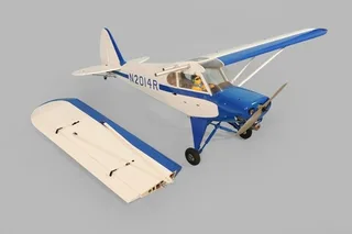 Радиоуправляемый самолет Phoenix Model Super Cub size .120|22cc KIT-набор — фото 14