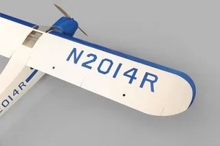 Радиоуправляемый самолет Phoenix Model Super Cub size .120|22cc KIT-набор — фото 3