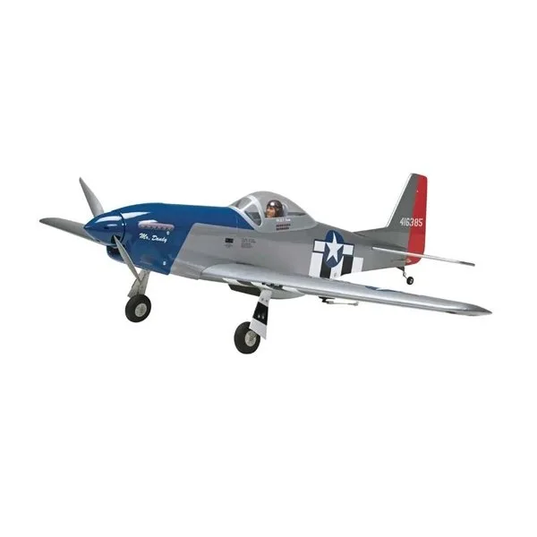 Радиоуправляемый самолет Great Planes P-51 Mustang .46-.70 Sport Scale ARF