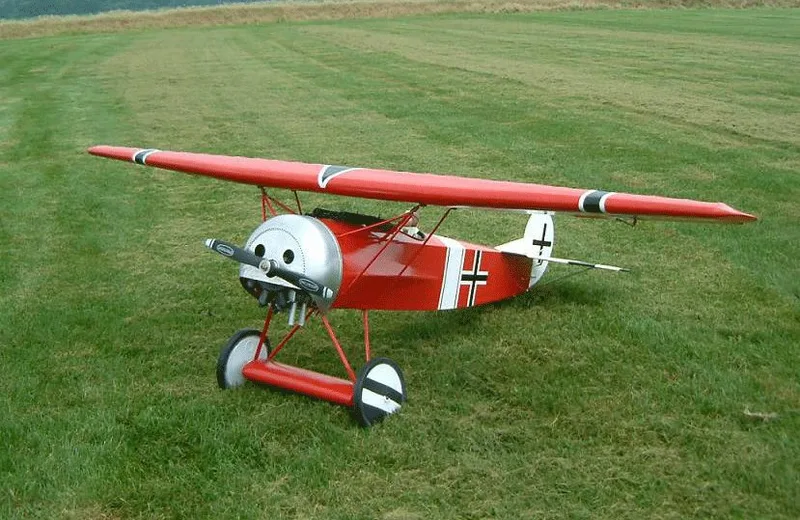 Радиоуправляемый самолет CYmodel Fokker D VIII