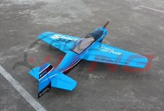Самолет RC Goldwing Sbach 342-30CC V3 Carbon Version Blue Edition ARF