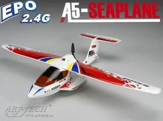 Радиоуправляемый гидроплан Art-Tech A5 Seaplane 2.4G — фото 2