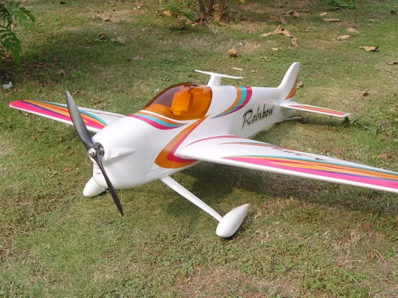 Радиоуправляемый самолет NFD Rainbow F3A 3D Aerobatic Red Edition 2.4G