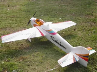 Радиоуправляемый самолет NFD Rainbow F3A 3D Aerobatic Red Edition 2.4G — фото 2