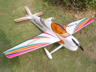 Радиоуправляемый самолет NFD Rainbow F3A 3D Aerobatic Red Edition 2.4G — фото 3