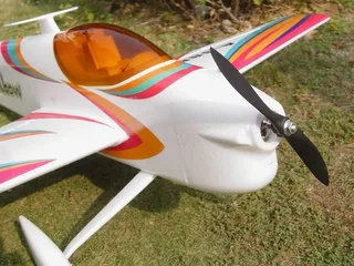 Радиоуправляемый самолет NFD Rainbow F3A 3D Aerobatic Red Edition 2.4G — фото 4
