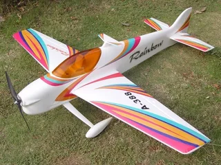 Радиоуправляемый самолет NFD Rainbow F3A 3D Aerobatic Red Edition 2.4G — фото 6