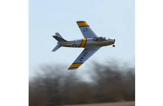 Радиоуправляемый самолет E-Flite F-86 Sabre 15 DF ARF — фото 7