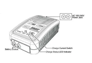 Зарядное устройство SKYRC EN5 - NiMH/NiCd (220V 50W 5A) 4-8S — фото 2