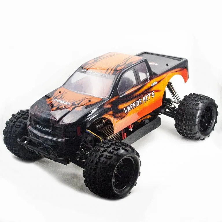 Радиоуправляемый внедрожник HSP Sheleton Orange EP Brushless 4WD 1:5 2.4G