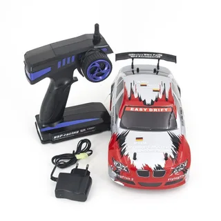 Радиоуправляемая машина для дрифта HSP FlyingFish2 BMW Drift Car 4WD 1:16 2.4G — фото 3